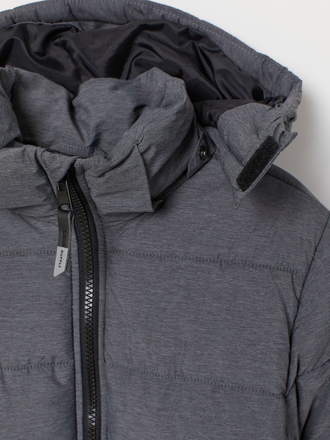 Демісезонна куртка H&M модель 0739941_т.сірий Фото