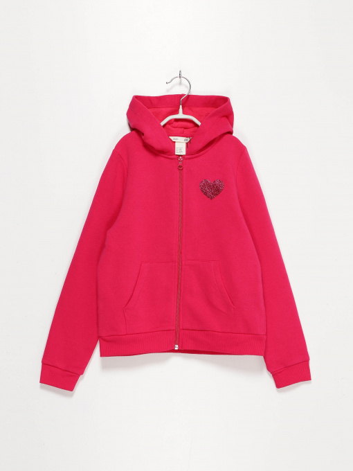 Демисезонная куртка H&M модель 0508932_рожевий Фото