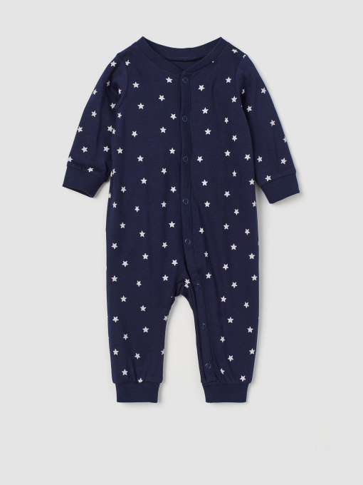 Боди для младенцев H&M модель 0912542_т.синій з білим Фото