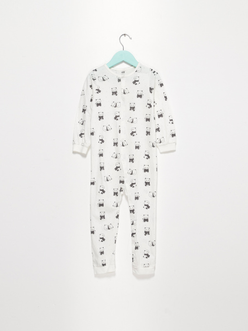 Боді для немовлят H&M Модель 0769102_білий з чорним Фото