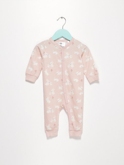 Боді для немовлят H&M Модель 0769102_с.персиковий комб. Фото