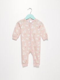 Боді для немовлят H&M модель 0769102_с.персиковий комб. Фото