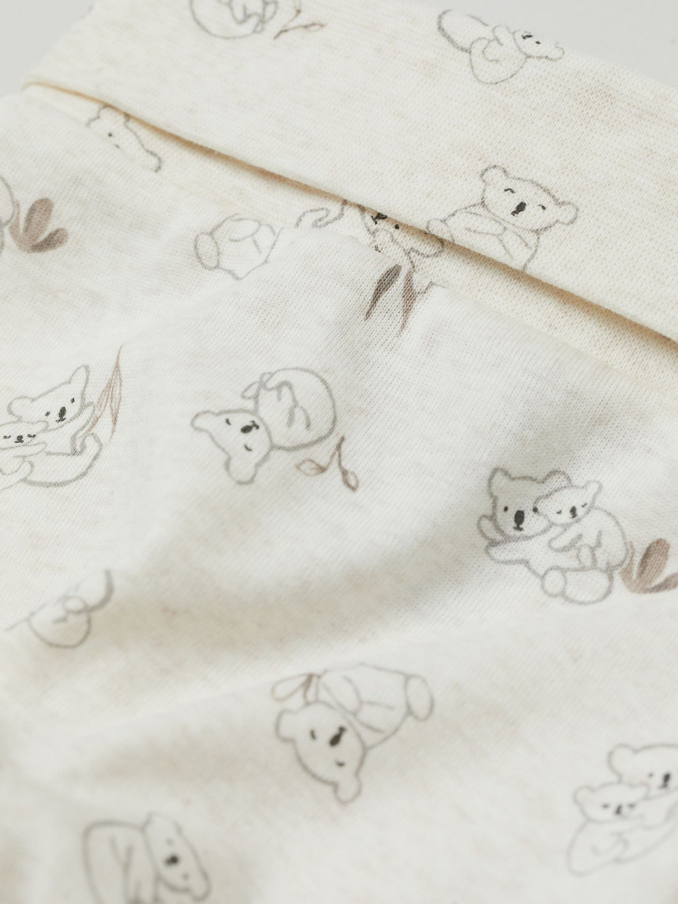 Боді для немовлят H&M модель 0814299_білий з сірим Фото