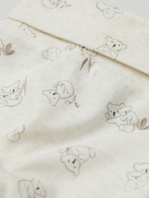 Боді для немовлят H&M модель 0814299_білий з сірим Фото