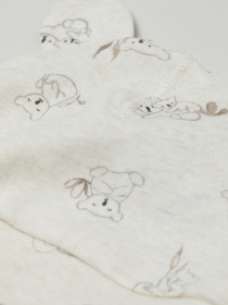 Боді для немовлят H&M модель 0814299_білий з сірим Фото