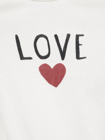 Боди для младенцев H&M модель 0814299_білий комб. Фото