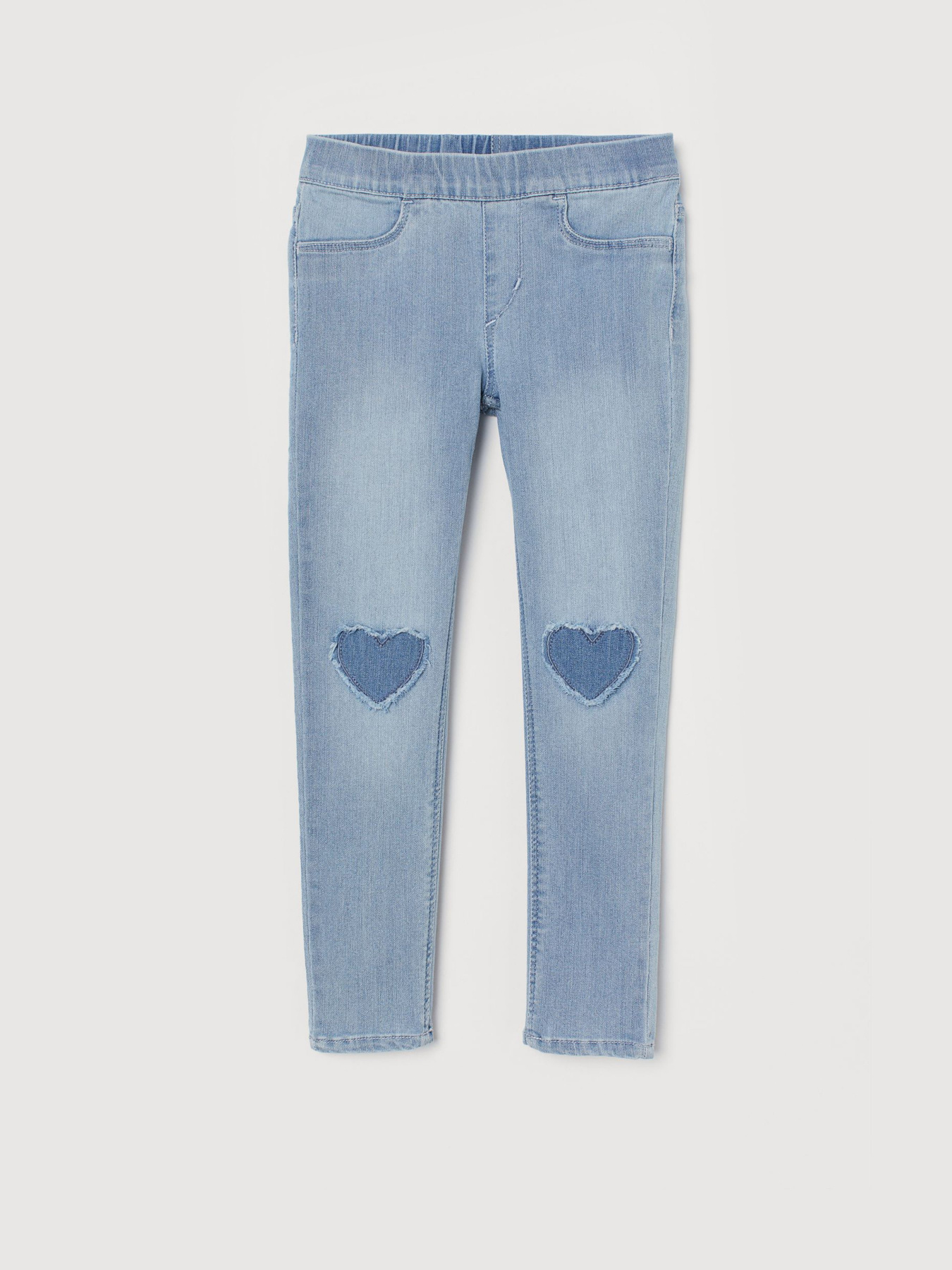 Штани H&M модель 0739802_блакитний Фото
