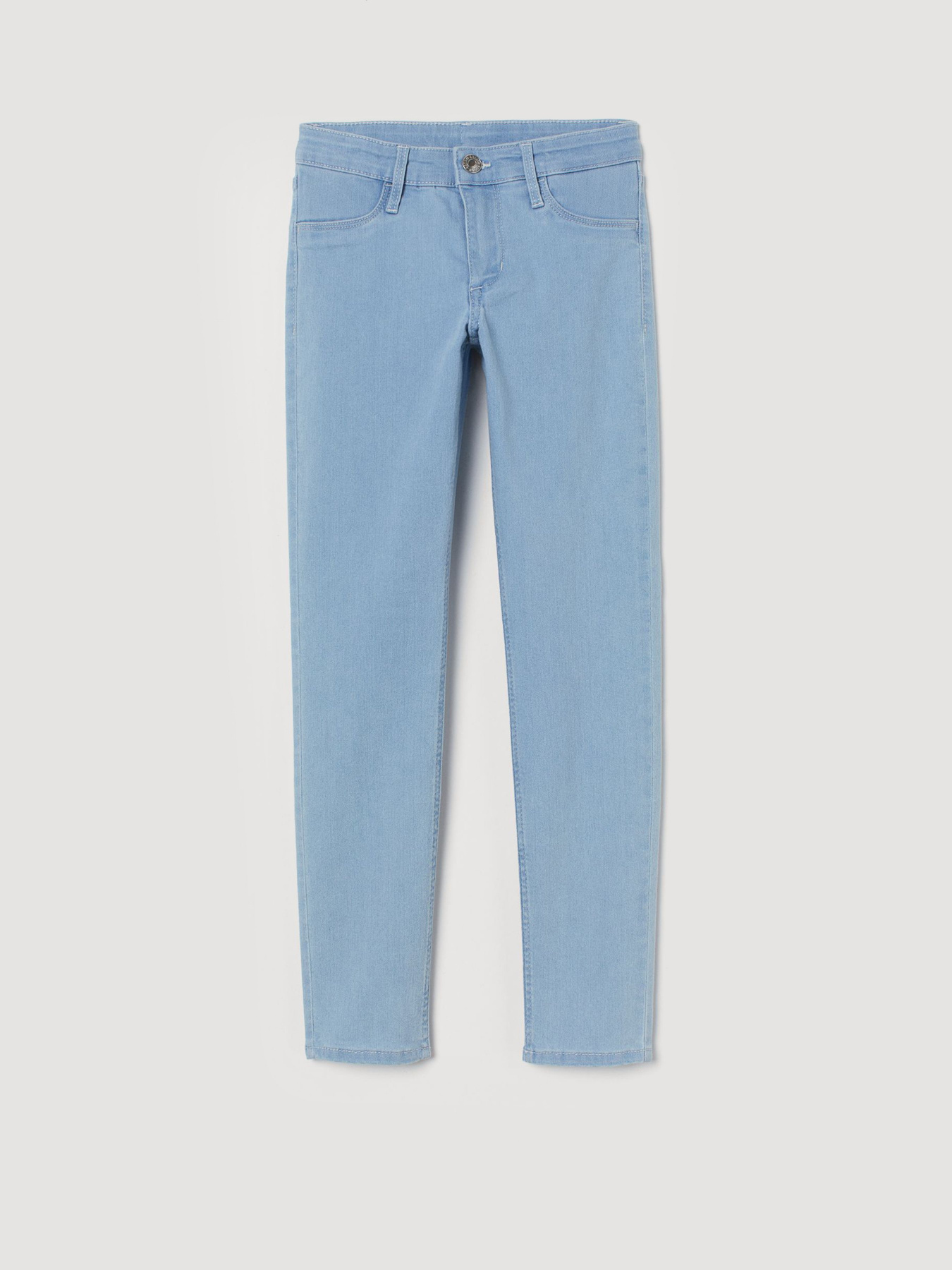 Скинни джинсы H&M модель 0731520_блакитний Фото