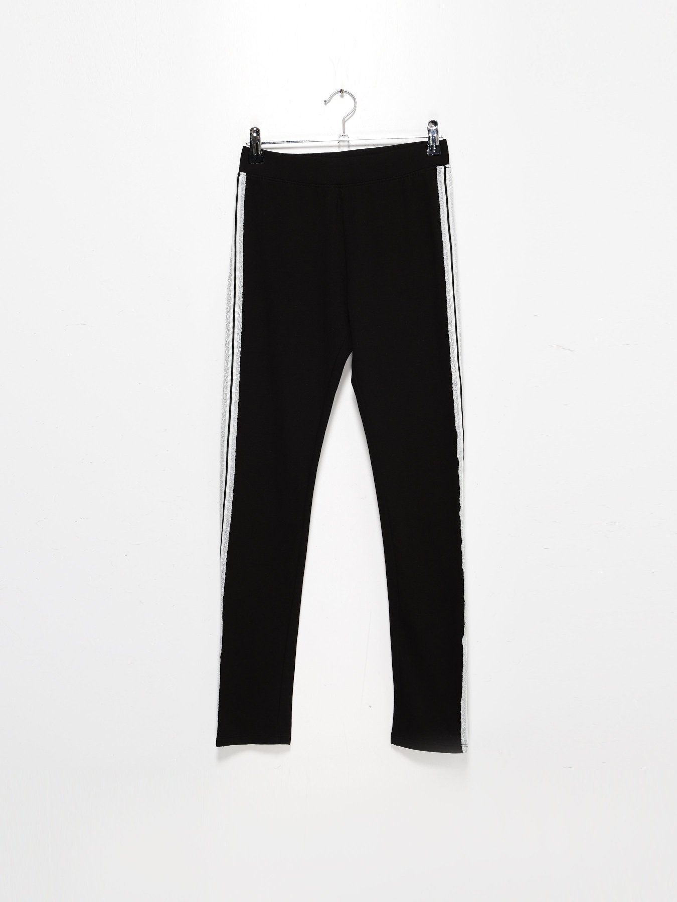 Леггинсы H&M модель 0865977_чорний комб. Фото