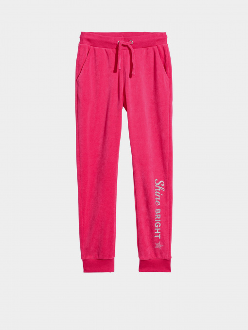 Штаны спортивные H&M модель 0543497_рожевий Фото