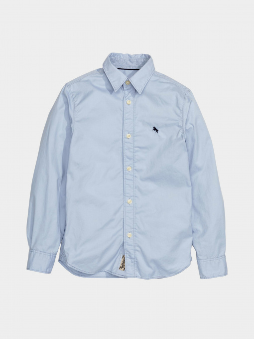 Рубашка H&M модель 0325873_с.синій Фото