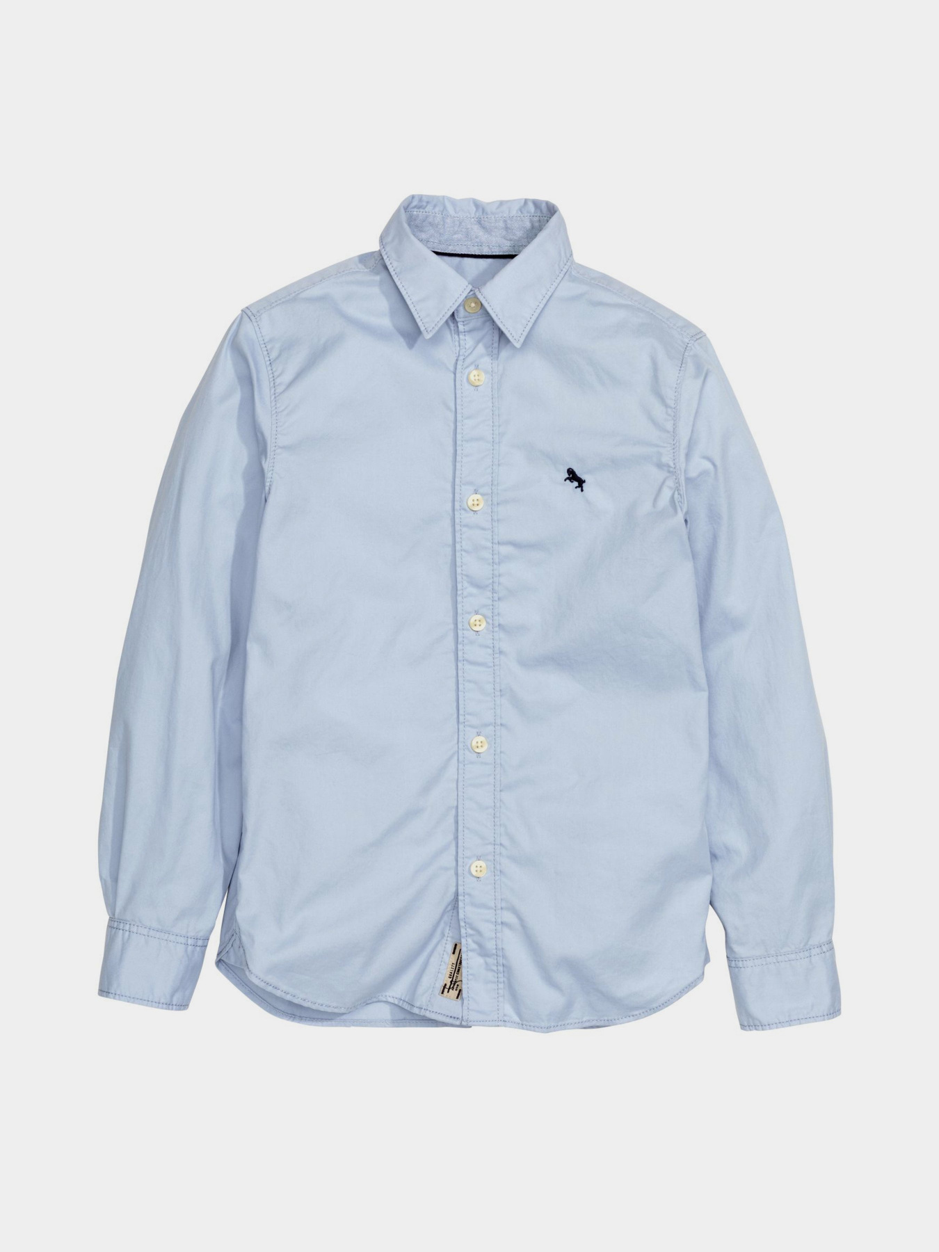 Сорочка повсякденна H&M модель 0325873_с.синій Фото