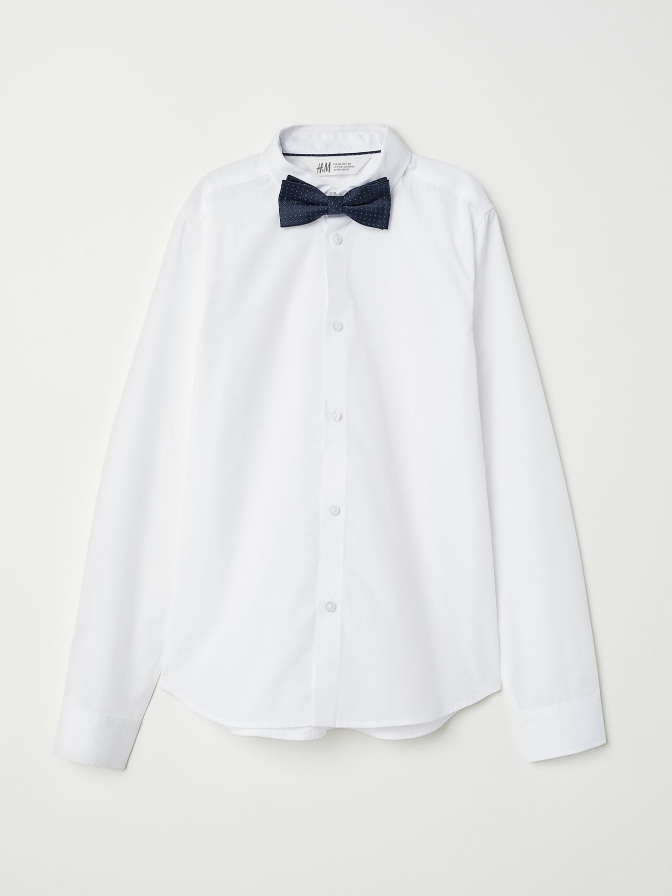 Сорочка повсякденна H&M модель 0579165_білий Фото