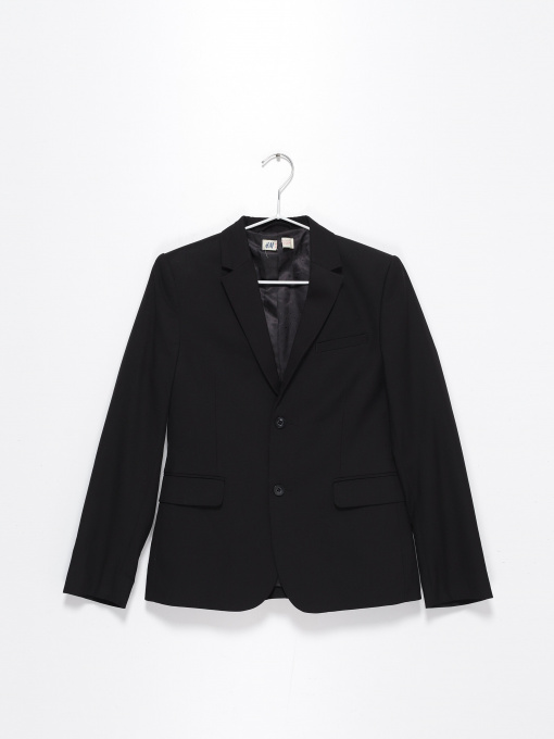Пиджак H&M модель 0360859_чорний Фото