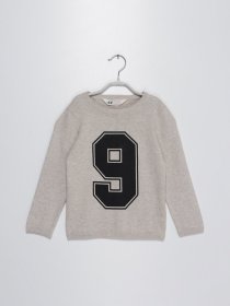 Джемпер H&M модель 0389055_с.сірий з т.синім Джемпер H&M модель 0389055_с.сірий з т.синім Фото