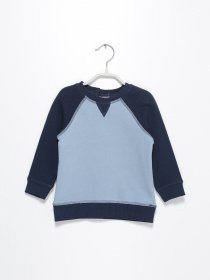 Свитшот H&M модель 0397524_синій з т.синім Фото