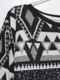 Джемпер H&M модель 0399041_т.сірий комб. Фото