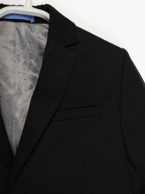 Пиджак H&M модель 0408937_чорний Фото