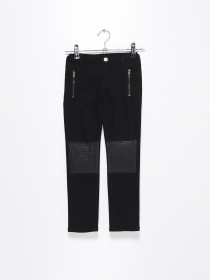 Брюки повседневные H&M модель 0435010_чорний Фото