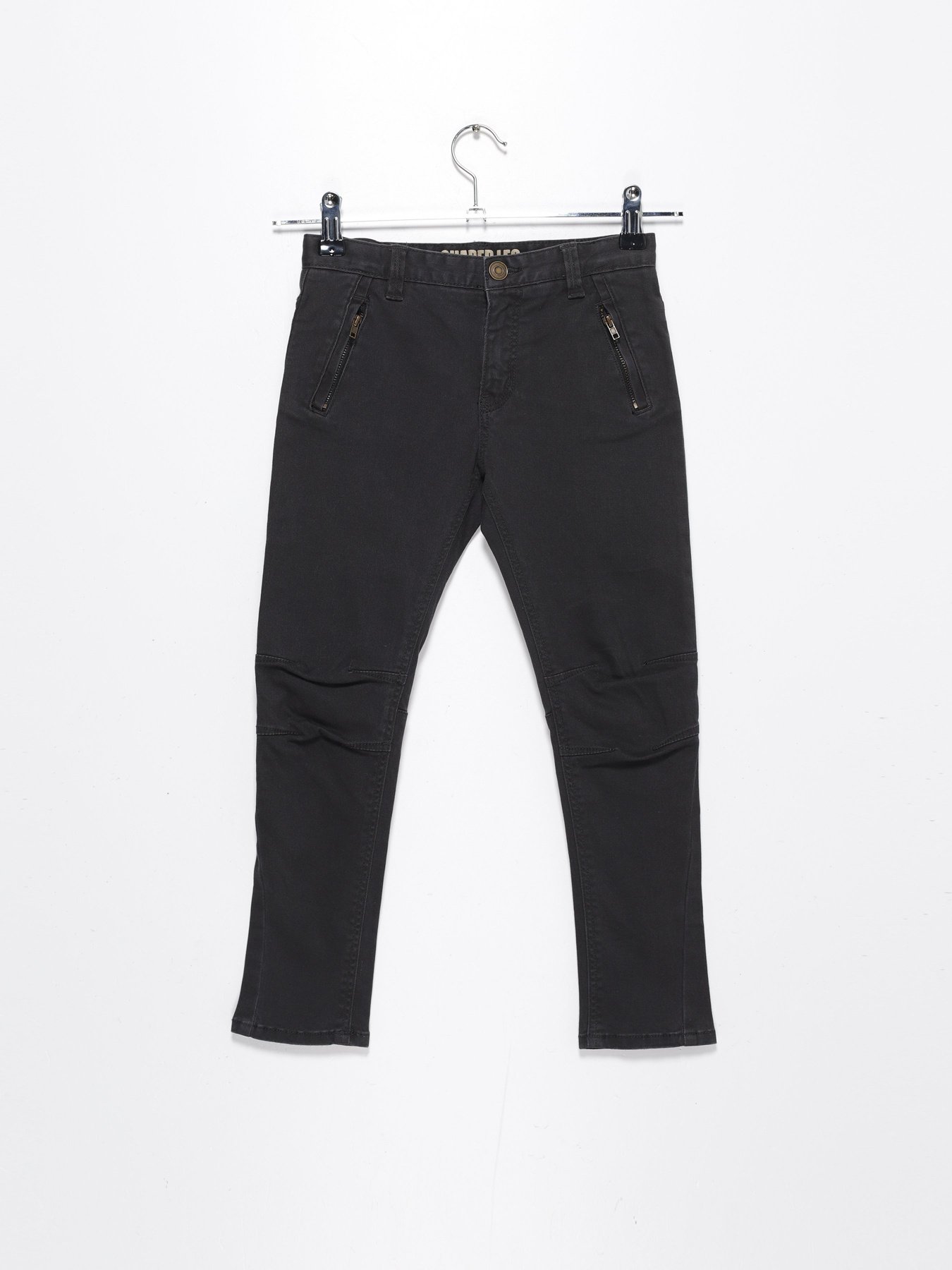 Брюки повседневные H&M модель 0444115_чорний Фото