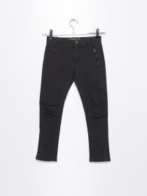 Брюки H&M модель 0444115_чорний Фото