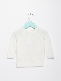 Джемпер H&M модель 0453380_білий з т.синім Фото