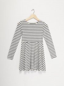 Платье миди H&M модель 0453745_сірий комб. Фото