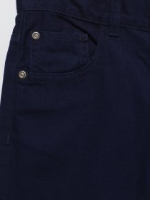 Брюки повседневные H&M модель 0501116_т.синій Фото