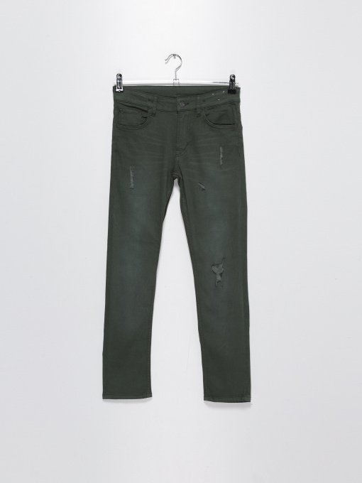 Джинсы H&M модель 0510592_т.зелений Фото