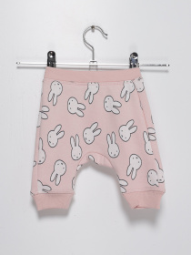 Повседневные штаны H&M модель 0511248_рожевий комб. Фото