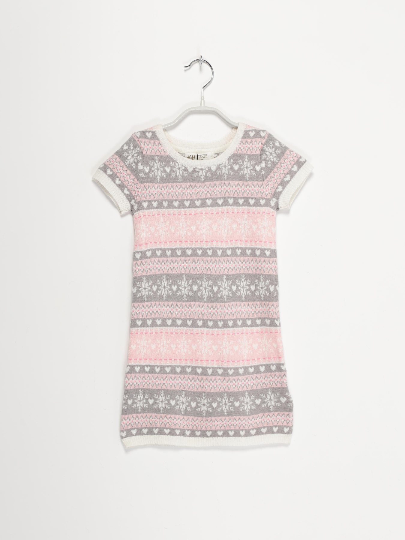 Платье миди H&M модель 0554890_комб. Фото