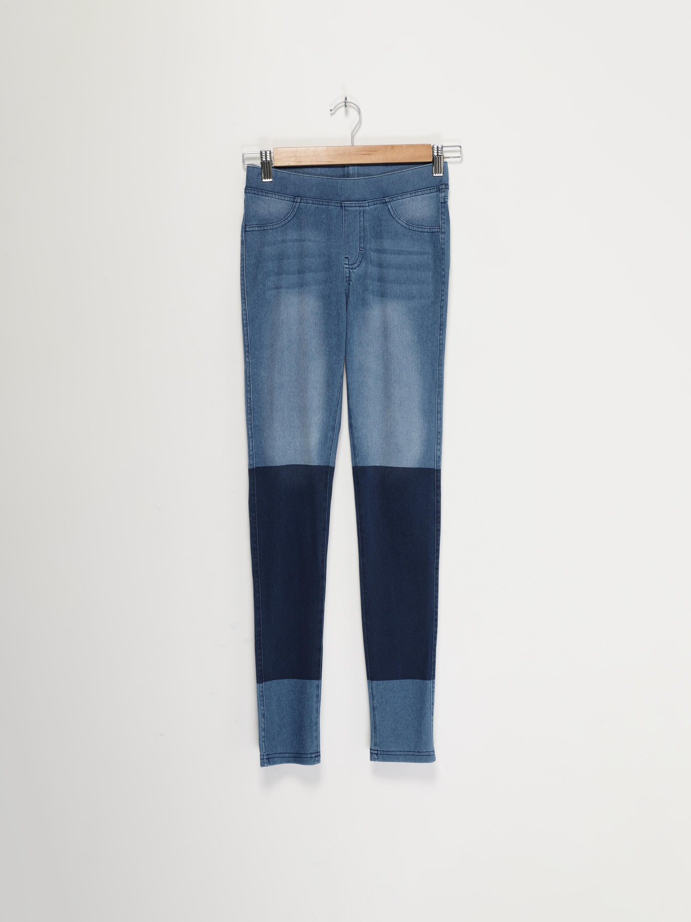 Повседневные штаны H&M модель 05589811_с.синій з т.синім Фото