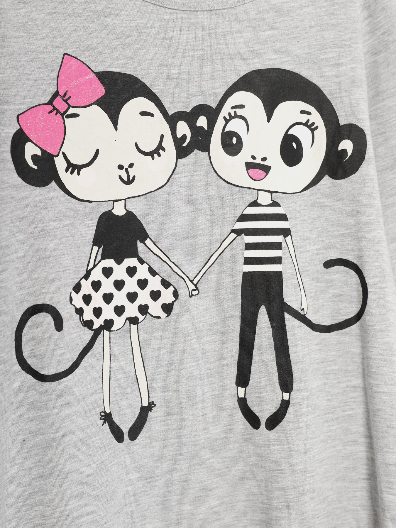 Платье миди H&M модель 0565186_сірий комб. Фото