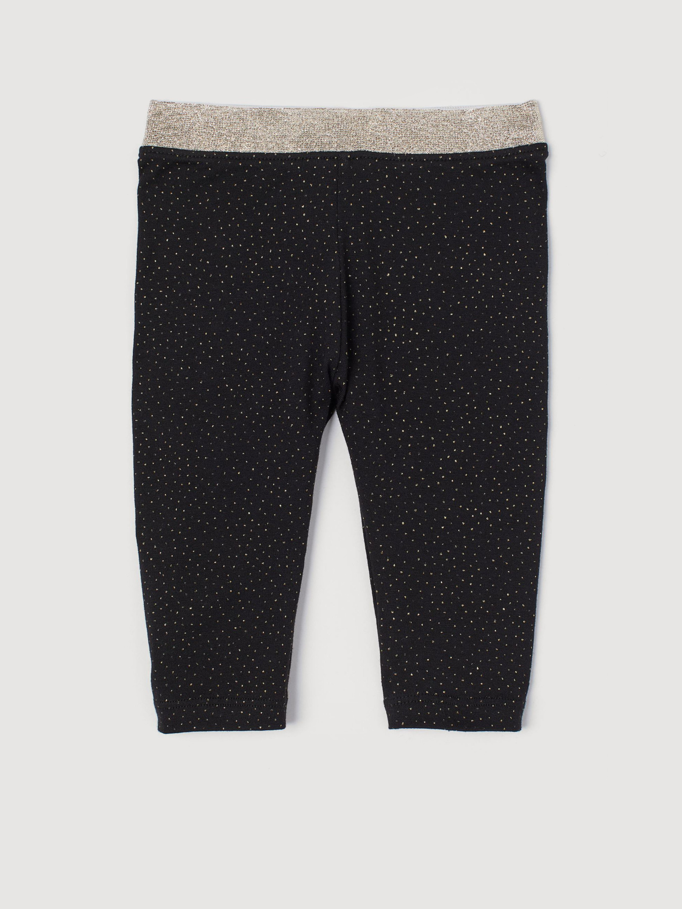 Леггинсы H&M модель 0814182_чорний комб. Фото