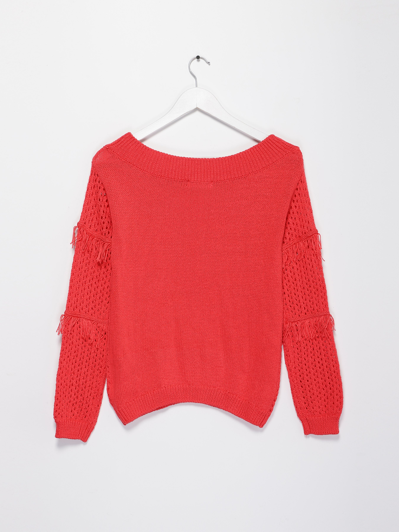 Джемпер H&M модель 0595130_кораловий Фото