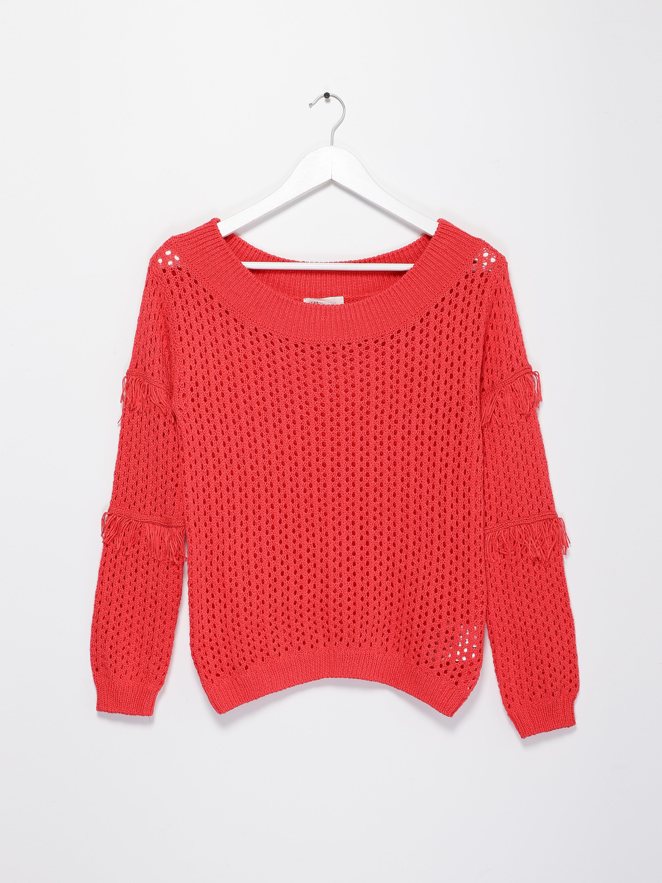 Джемпер H&M модель 0595130_кораловий Фото