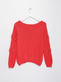 Джемпер H&M модель 0595130_кораловий Фото