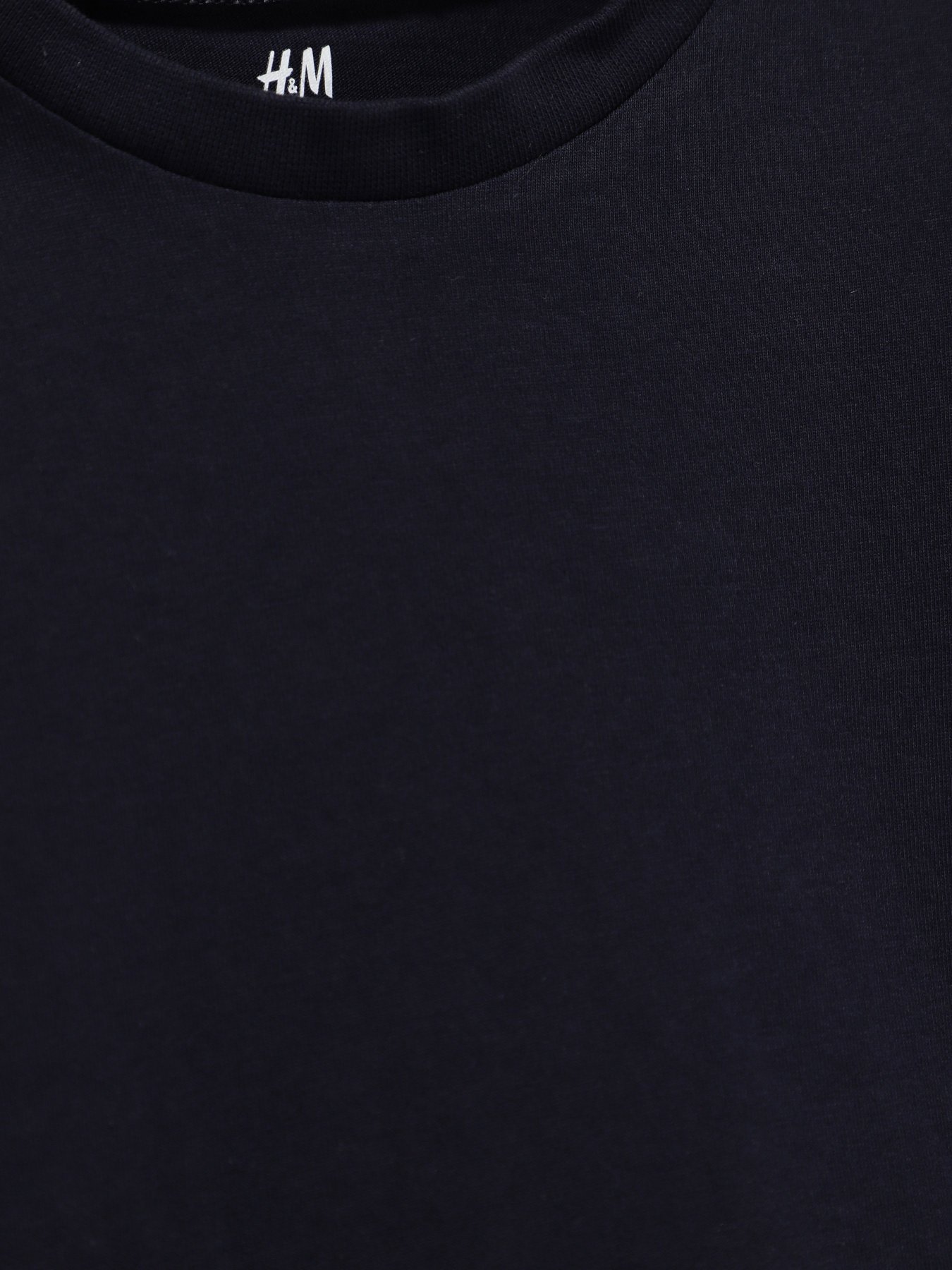 Лонгслів H&M модель 0635895_т.синій Фото