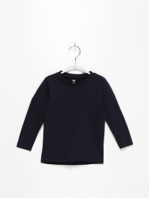 Лонгслів H&M модель 0635895_т.синій Фото