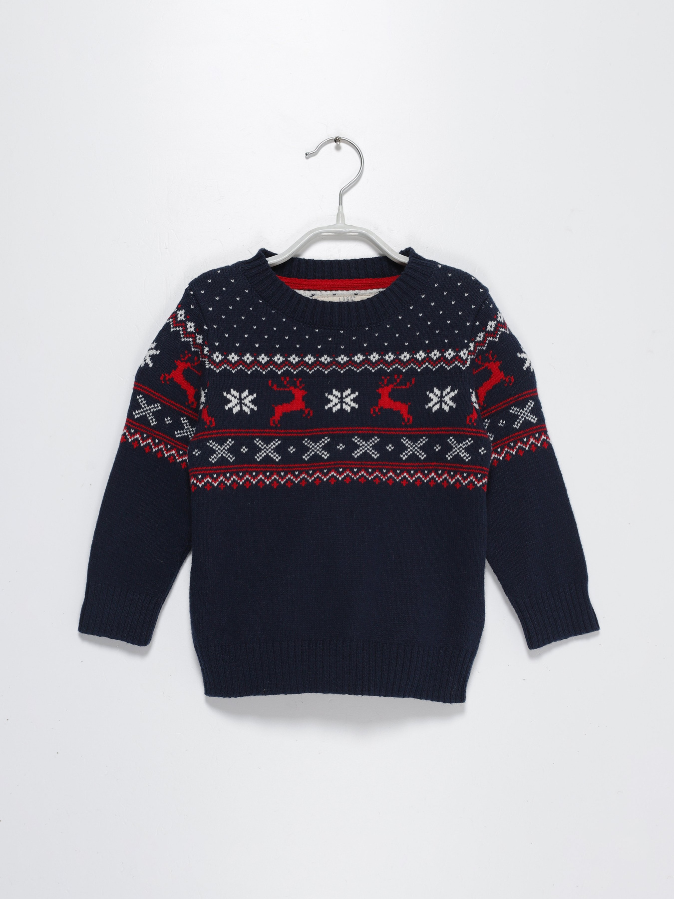 Джемпер H&M модель 0638874_т.синій комб. Фото