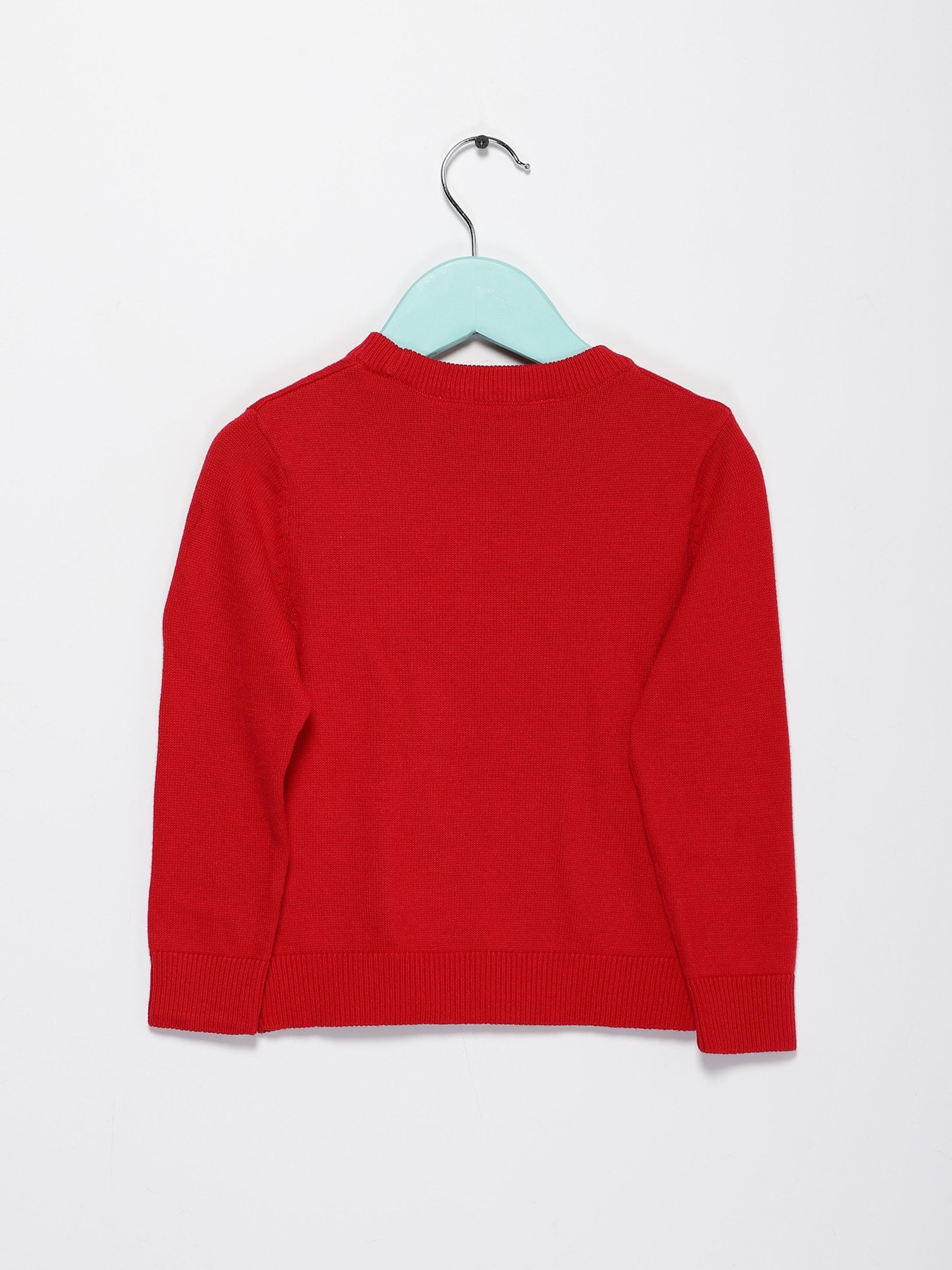 Джемпер H&M модель 0696991_червоний комб. Фото