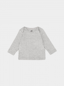 Лонгслів H&M модель 0734027_сірий Фото