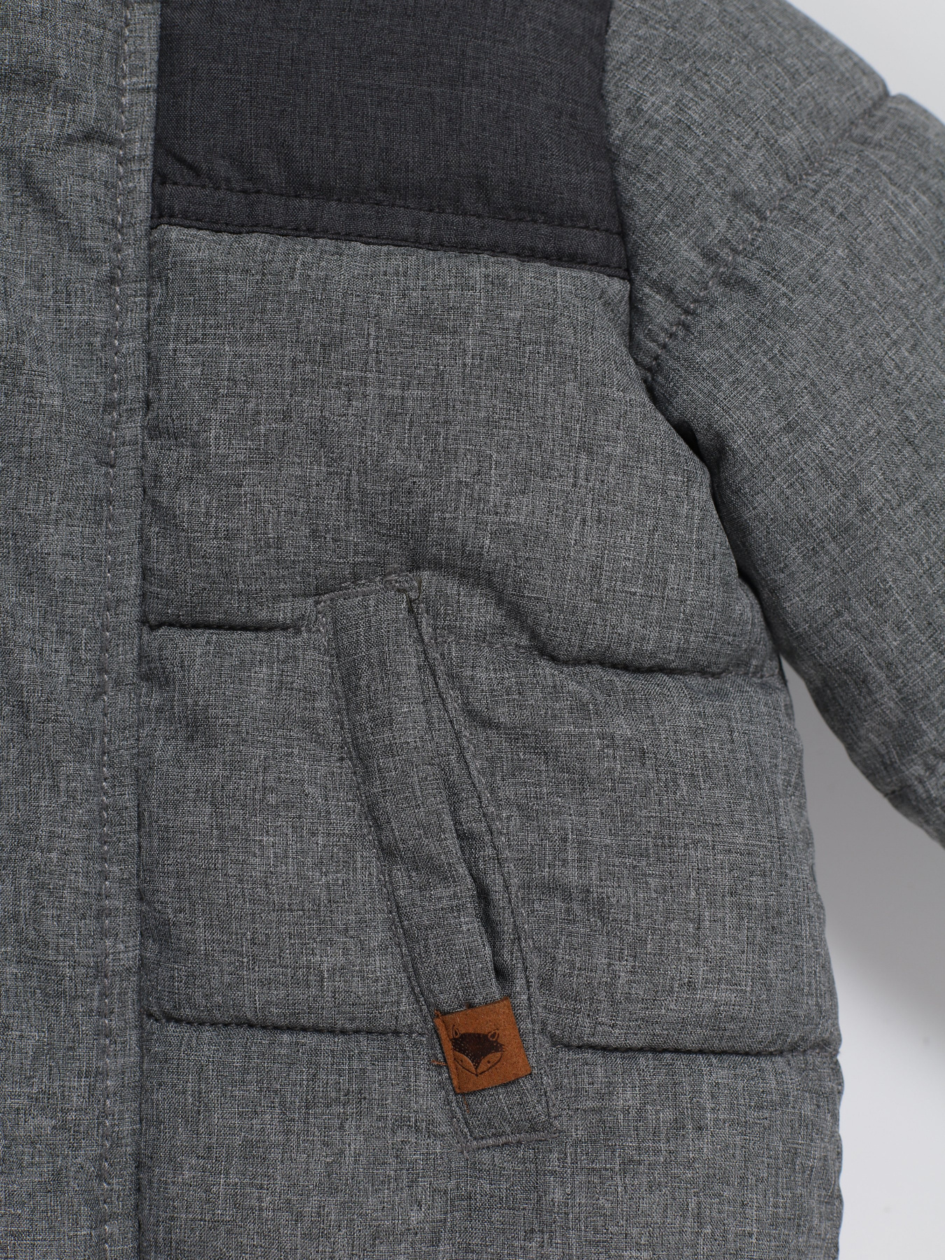 Зимняя куртка H&M модель 0734916_сірий Зимняя куртка H&M модель 0734916_сірий Фото