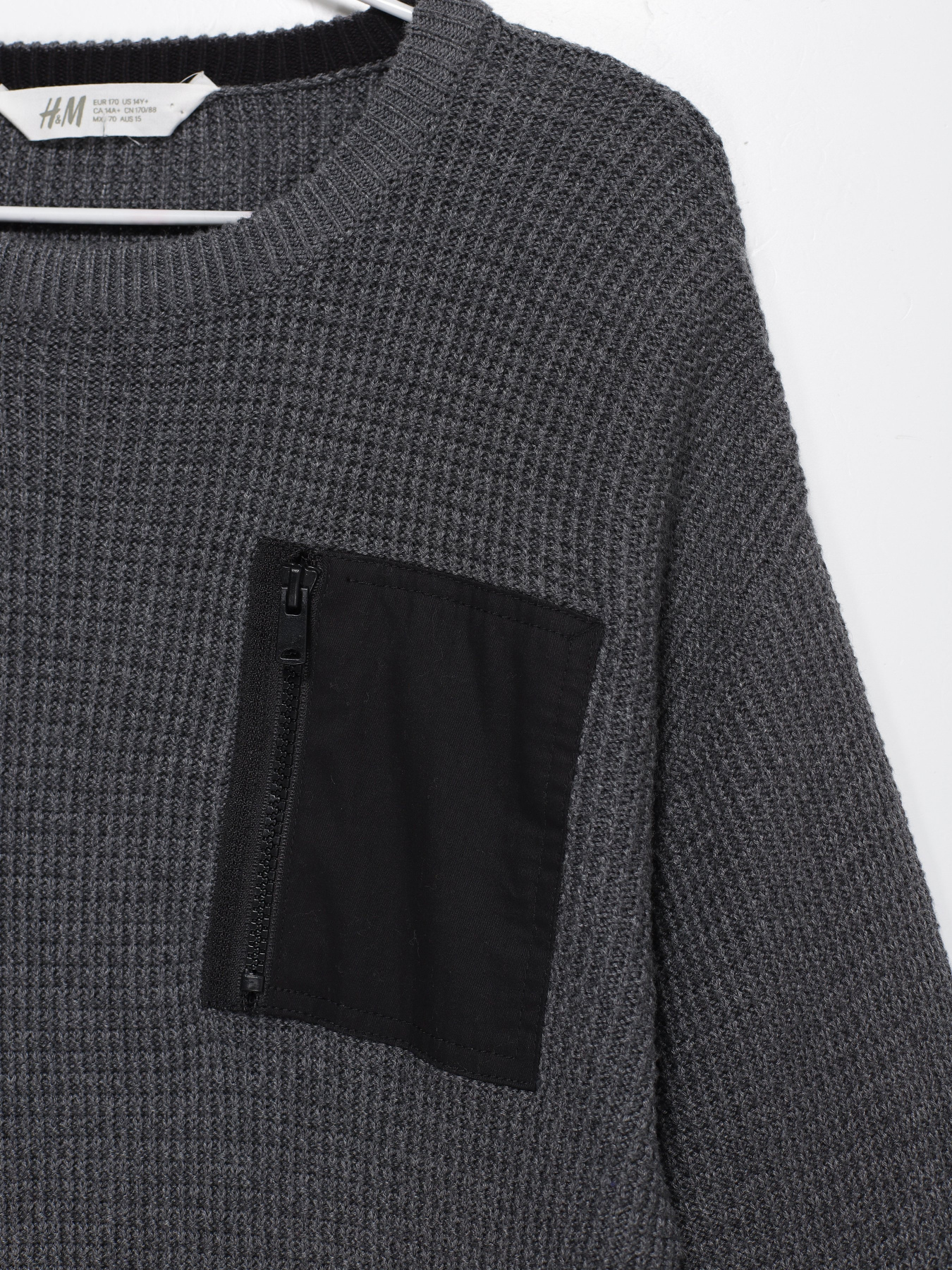 Джемпер H&M модель 07436811_т.сірий Фото