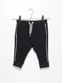 Штаны спортивные H&M модель 0743905_чорний з білим Фото