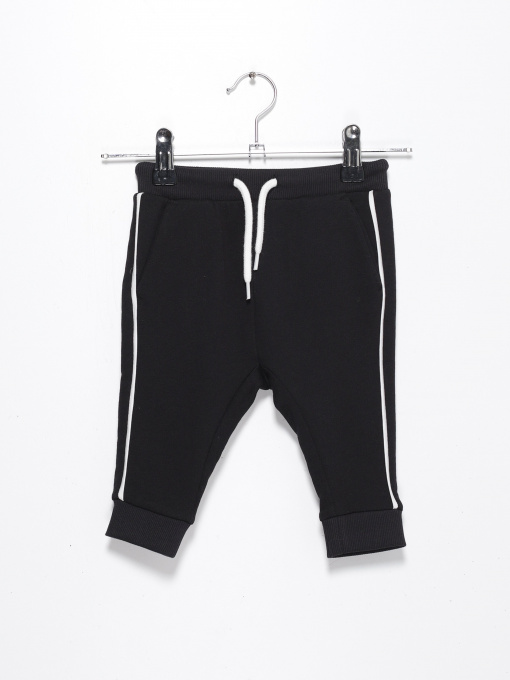 Штаны спортивные H&M модель 0743905_чорний з білим Фото