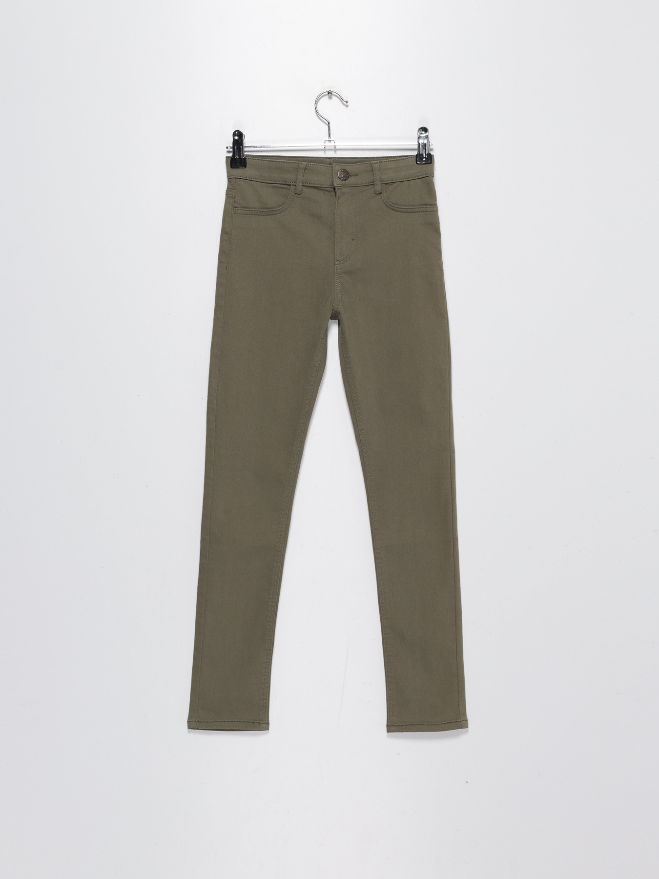 Брюки повседневные H&M модель 0745552_хакі Фото