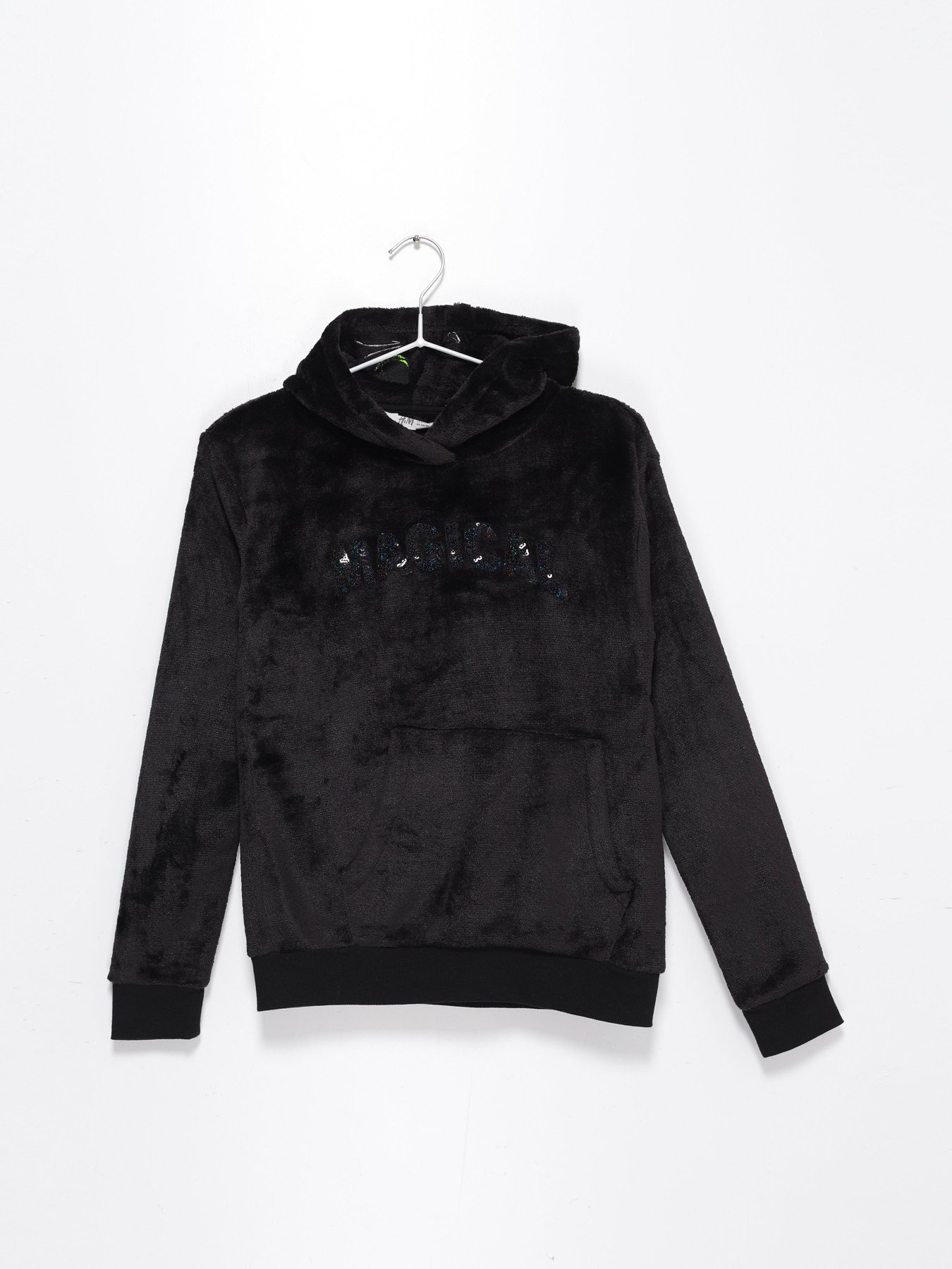 Худи H&M модель 0747415_чорний Фото