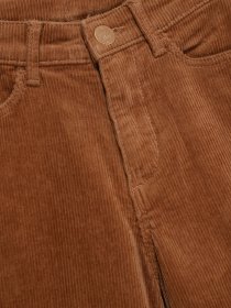 Брюки повседневные H&M модель 0762767_коричневий Фото