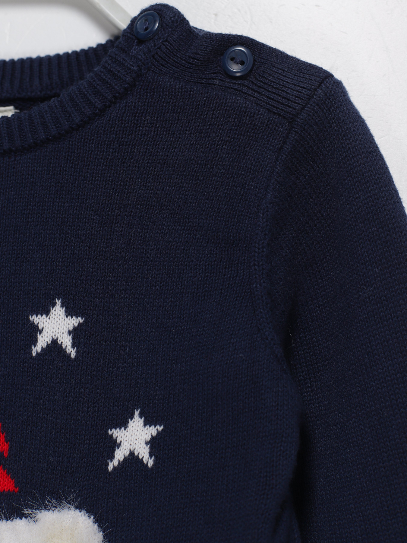 Джемпер H&M модель 0772486_т.синій комб. Фото